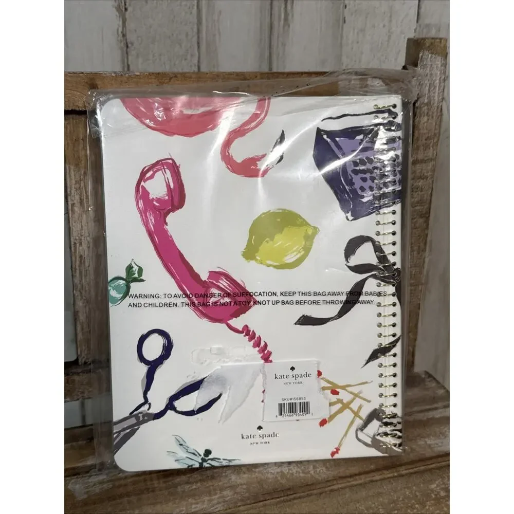 Set Of 2 - Kate Spade Spiral Notebooks Favorite Things- New